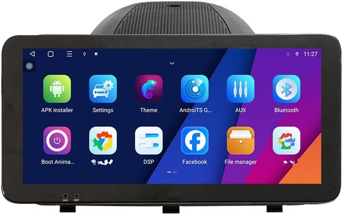 Zertran 10.33 QED / IPS 1600x720 Carplay i Android Auto Android Android Autoradio Auto navigacija Stereo Multimedijski igrač GPS Radio