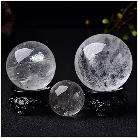 1pc Naturalni kamen kristalni kvarcni kuglica mineralna ljekovita masaža kugla reiki meditacija Energy Stone kućno dekor Baoding Ball
