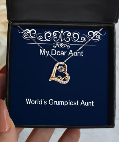 Nova ogrlica za ples tetke ljubavi, na svijetu Grumpj tetka, prisutna za jedinstvene poklone Idea iz