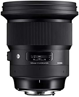 Sigma 259965 105mm f/1.4-16 standardni fiksni objektiv kamere, crni za Sony e nosač