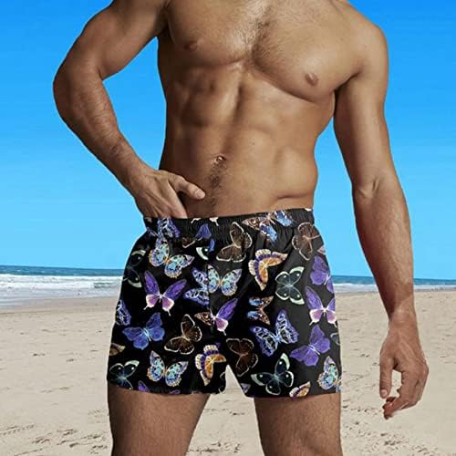 Muške kratke hlače Labave muške gaćice i plivanje plaže Spring cvjetni kratke hlače od pet poena šorts 30