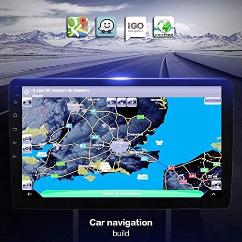 Autotestereo Android 9.1 Auto multimedijski igrač GPS navigacija za T.OY.ota Yaris 2008-2011, sa 1080p 9-inčni FM radio WiFi Bluetooth