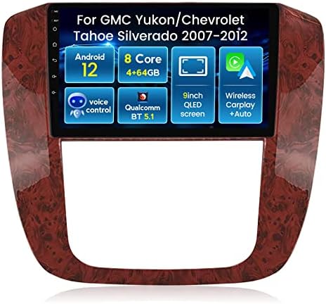 Auto radio stereo za GMC Yukon Chevrolet Chevy Tahoe Suburban 2007-2012, Android 11 Head jedinice Touch ekrana Octa Core Voice Control
