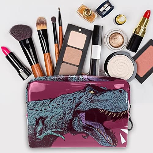 Kozmetička torbica za šminkanje dinosaurusa kozmetička torba za žene Tote ručna PVC kozmetička torbica 18. 5x7. 5x13cm
