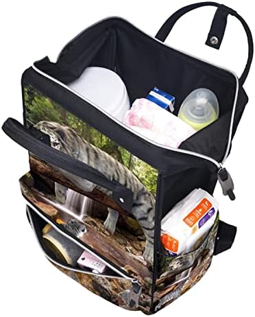Guerotkr putnički ruksak, torbe za pelene, ruksak pelena, šumski bijeli tigar