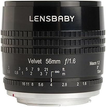 Lensbaby LB-V56bn Velvet 56 objektiv za Nikon F kameru