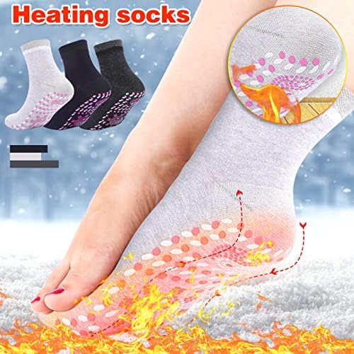 COMIOR čarape za Samozagrijavanje termo grijane čarape za uniseks zimske magnetne čarape za Samozagrijavanje toplih čarapa za masažu