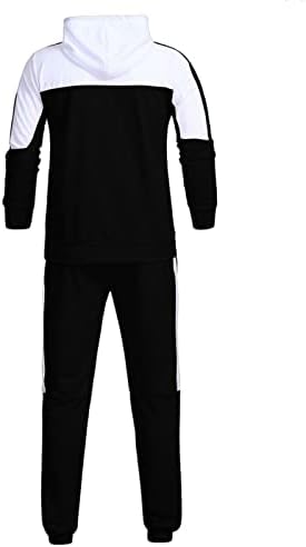 Egmoda Muška 2 komada Postavljeni sustav Ležerne prilike opušteno Fit TrackSuits Fashion Duweits Hoodie Sportski odijelo Atletski