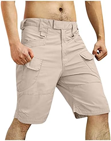 RTRDE muške kratke hlače Sportske džepove Radna odjeća Casual Labavi hlače Jogging Cargo