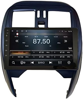 Android 10 autoradio navigacijski navigacijski stereo multimedijski igrač GPS radio 2.5D dodirni ekran Fornissan March / Micra 2015
