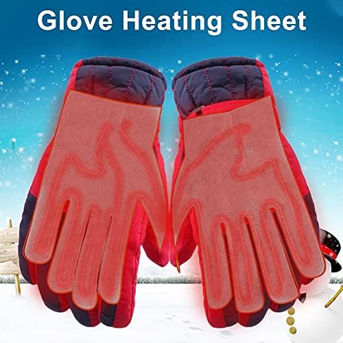 GSPORTFIS 1kom rukavice grijaći jastučići za podešavanje Temperature kompozitna vlakna grijaći list za zimske tople rukavice grijač