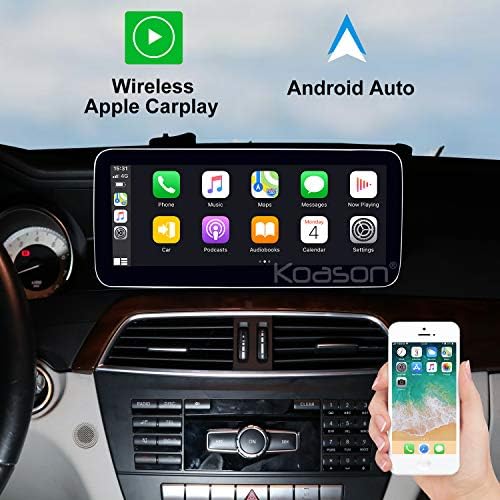 Koason Android 8core 4 + 64GB 10,25 inčni HD1920 zaslon za nadzor zaslona 4G LTE multimedijski igrač GPS navigacija za Mercedes Benz