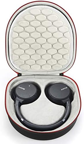 Čvrsti futrola za Sony WH-CH700N / Sony WH-CH710N slušalice za otkazivanje buke, putni torbu za prevoz za prevoz - crna + siva