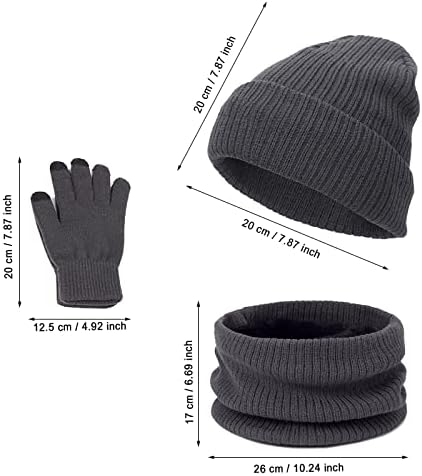 Zimska beanie kape za žene muškarci Ležerne prilike za trčanje Cyicking Knit kapa otporne na vjetroverice za bejplal Pleteni šešir