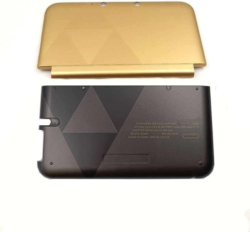 Zamjena gornji gornji & amp; donji donji poklopac kućišta za 3DS XL / 3DS ll zaštitni poklopac konzole Prednji stražnji poklopac kućišta kućišta Custom Gold