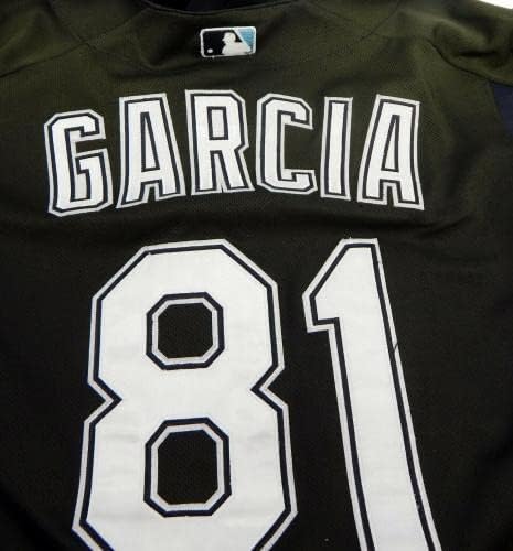 2003-06 Florida Marlins Garcia 81 Igra Rabljeni Black Jersey BP ST XL 118 - Igra Polovni MLB dresovi