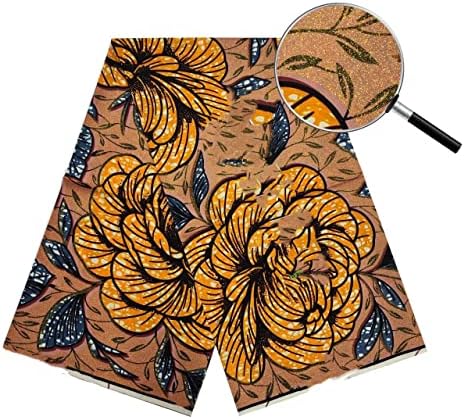 Afrička tkanina Tkanina Ankara tkanina afrički pravi vosak Print Pamuk dizajn Tissus vosak africain Patchwork tkanina za haljine