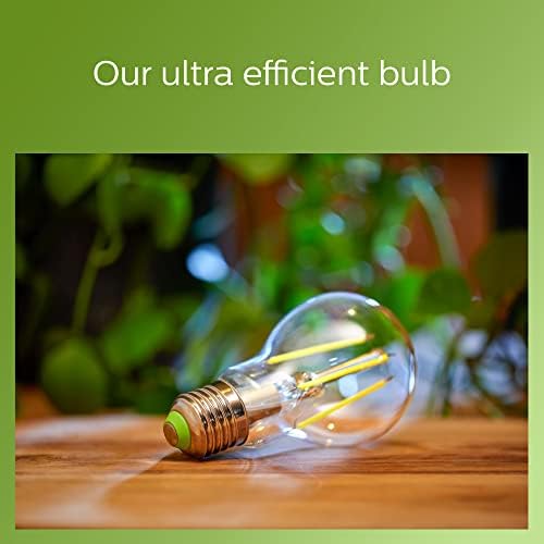 PHILIPS LED Ultra efikasan, A21 bez zatamnjivanja, EyeComfort tehnologija, 7,7 W=100w, 1540 lumena, 3000k svijetlo bijela, bez T20 certifikata, E26 baza, 2 sijalice,