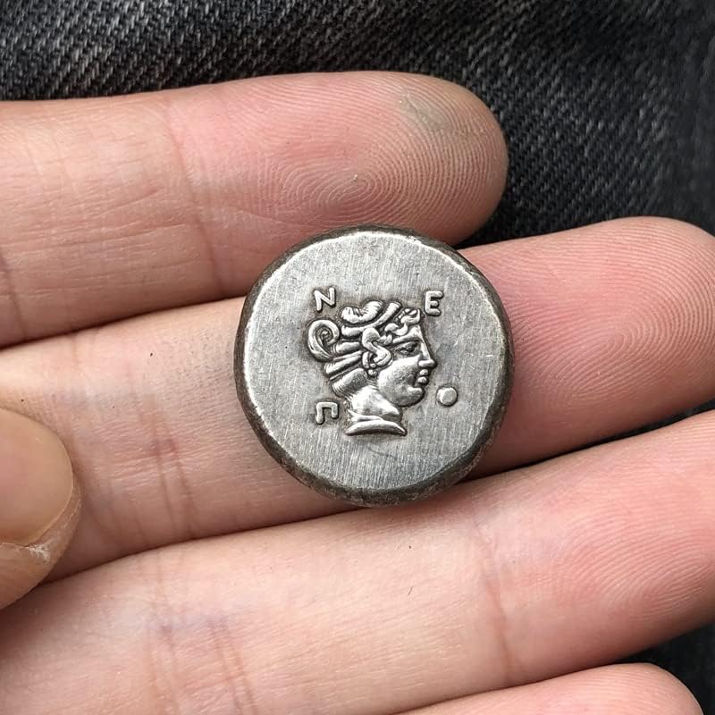 Grčki novčići mesingani srebrni antički obrtni obrtni kovanice nepravilne veličine tipa 93