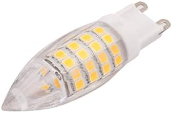 X-DREE AC 220V 7W G9 2835 SMD LED žarulja za kukuruz Kristalna lampa 51-LED topla bijela (AC 220V 7W G9 2835 SMD Bombilla LED Lámpara