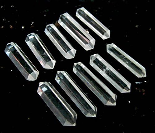 Kristalno čudo odličan set od deset čistih kvarcnih ljekovitih dvostrukih bodova Energetski poklon Wicca Feng Shui Reiki Crystal moćna