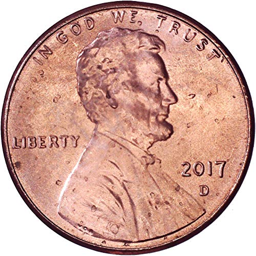 2017 D Lincoln Shield cent 1C o necrtenom