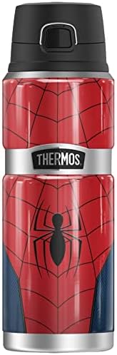VENOM SPIDER MAN Logo Termos nehrđajući kralj nehrđajućeg čelika PINT, vakuum izolirani i dvostruki zid, 24oz