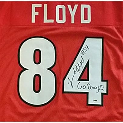 Leonard Floyd Georgia Bulldogs Autographing Custom Jersey W COA