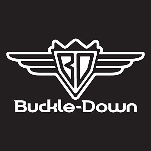 Buckle-down Breakwaway Car ovratnik - zlikovci šesterokutne princeze Boja / crna / bijela - 1/2 širi - uklapaju 9-15 vrata - velike