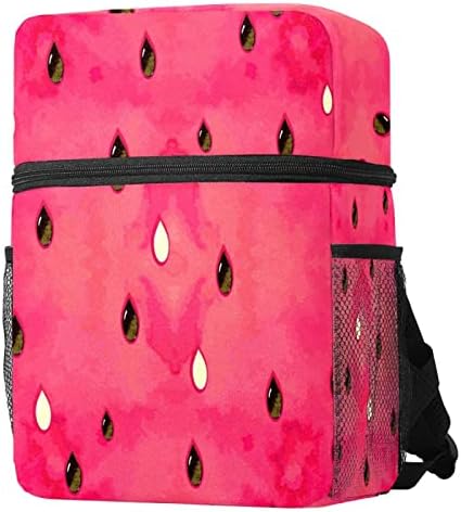 VBFOFBV putni ruksak, backpack za prijenos za žene muškarci, modni ruksak, voćna lubenica crvena akvarela