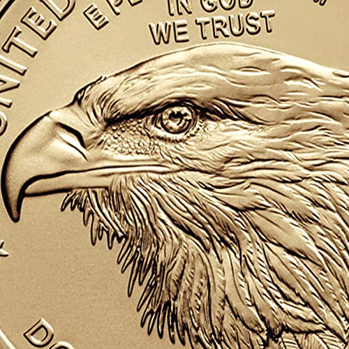 2023 Nema mente Mark 1 oz American Eagle Gold Bullion Coin Gem Nepriručeno 22k 50K PCGS Gemunc