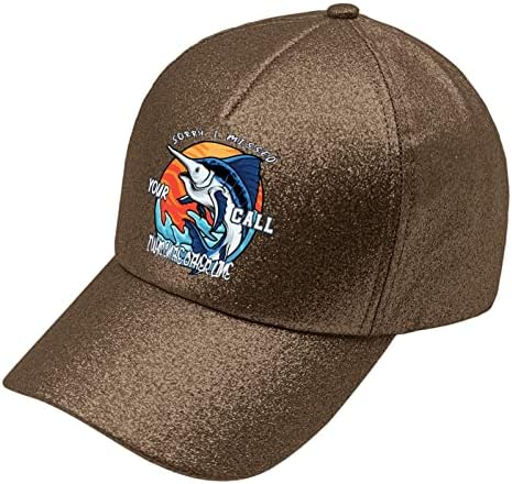 Ribolovni šeširi za dječaku za bejzbol kapu Smiješni šeširi za dječaka, izvini što sam propustio tvoj poziv koji sam bio na bejzbol