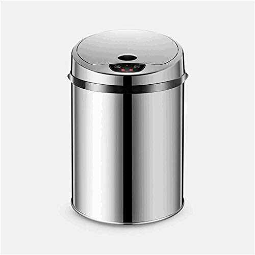 WPYYI pametna indukciona kanta za smeće automatska kanta za smeće u obliku bubnja sa poklopcem kanta za smeće od nerđajućeg čelika