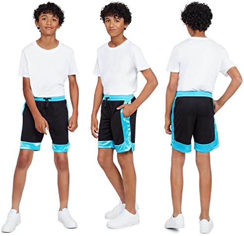 Andrew Scott Boys 3 pakovanje aktivnih performansi mrežastih stilova košarkaške sportske kratke hlače