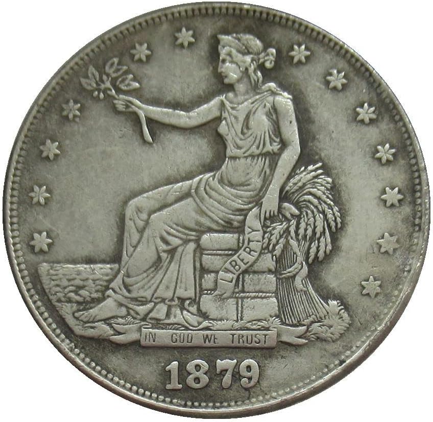 U.S. $ 1 uzimati cvijet 1879 srebrne replika prigodni koval