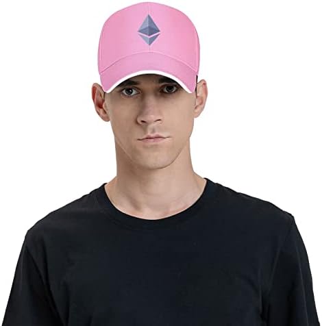 Denou Etvereum Logo Baseball Cap Muškarci Prilagodljivi kabteri za pranje žena Golf Hats