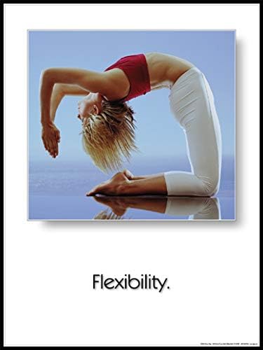 Fleksibilnost 18 X 24 Laminirani Poster Za Jogu