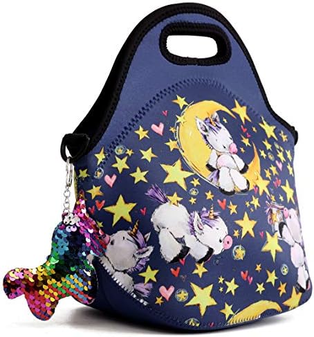 Debbieicy slatki jednorog lagani ruksak za princeze Dječija Školska torba za knjige sa torbom za ručak torba za predškolsku, vrtić,