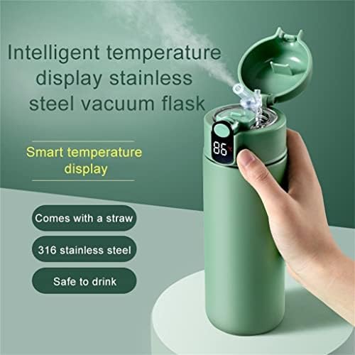 Seijy Smart Thermos LED digitalna temperatura Prikaz 420ml od nehrđajućeg čelika 316 Termos
