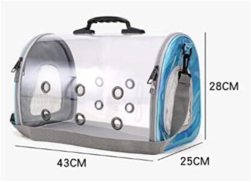 ADKHF torba za kućne ljubimce prozračni ruksak prozirna torba za izlaske za pse prijenosni ruksak za kućne ljubimce nosač za bicikle