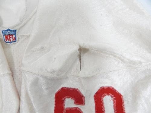 Kasno 1980-ih Početkom 1990-ih San Francisco 49ers 60 Igra Polovni bijeli dres 52 696 - Neintred NFL igra rabljeni dresovi