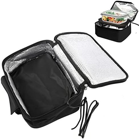 CASCAB 12v Auto izolacija torba, grijanje torba Ice Bag piknik torba prijenosni ručak torba termostat Aluminij folija izolacija kutija