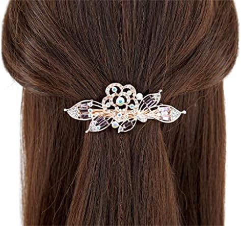 Xjjzs ženska proljetna isječka temperament za kosu ukrase za kosu šuplje pokrivalo za glavu ponytail clip velik