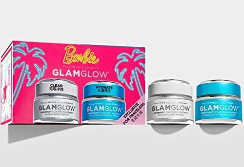 BARBIE GlamGlow Supermud + Thirstymud Masque tretman Duo 1.7 oz svaki