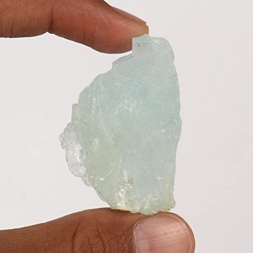 Gemhub 146,95 CT Natural Aqua Sky Aquamarine Grubi dragulj Zemljinski minirani Aqua Sky Aquamarine Specimen Crystal Izlječenje uzorak