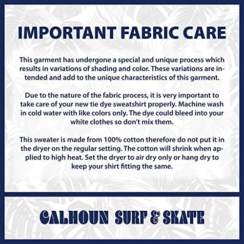 Calhoun NHL surf i klizač Unisex spiralna kravata Dye ultra-meka pulover Hoodie - Zbirka zalaska sunca