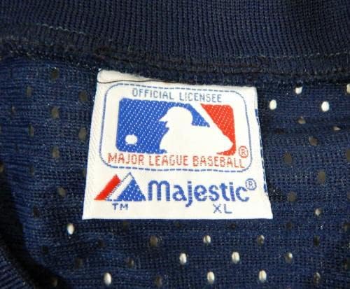 1983-90 California Angels Blank Igra Izdana Plusa Blue Jersey Bating Perse XL 883 - Igra Polovni MLB dresovi