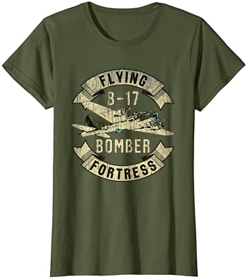 Vintage B-17 bombarder WW2 avion avijacija avion Shirt Grunge