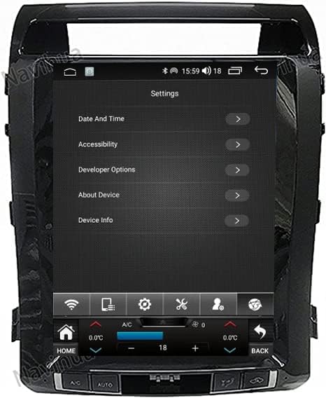 10.4 Stereo radio GPS navigacija Android 9 Audio automobil Podrška originalnom automobilu Carplay za kopno Cruiser LC200 2008-2015