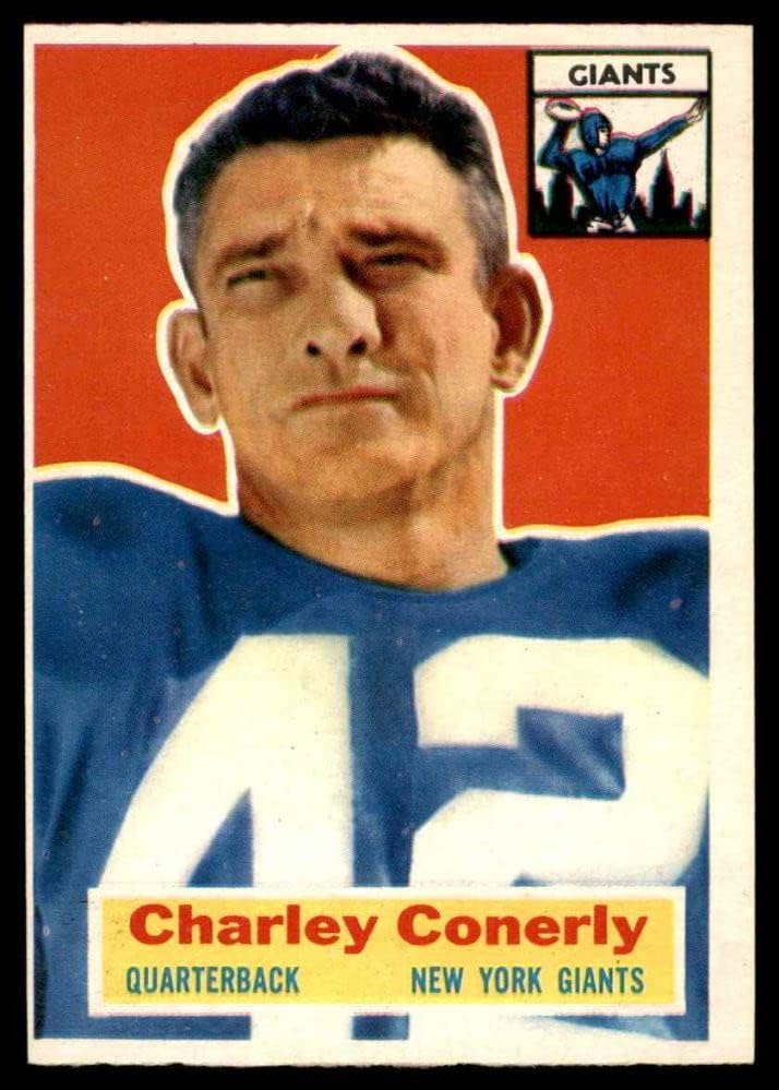 1956 TOPPS 77 Charley Conerly New York Giants-FB VG / Ex Giants-FB Mississippi